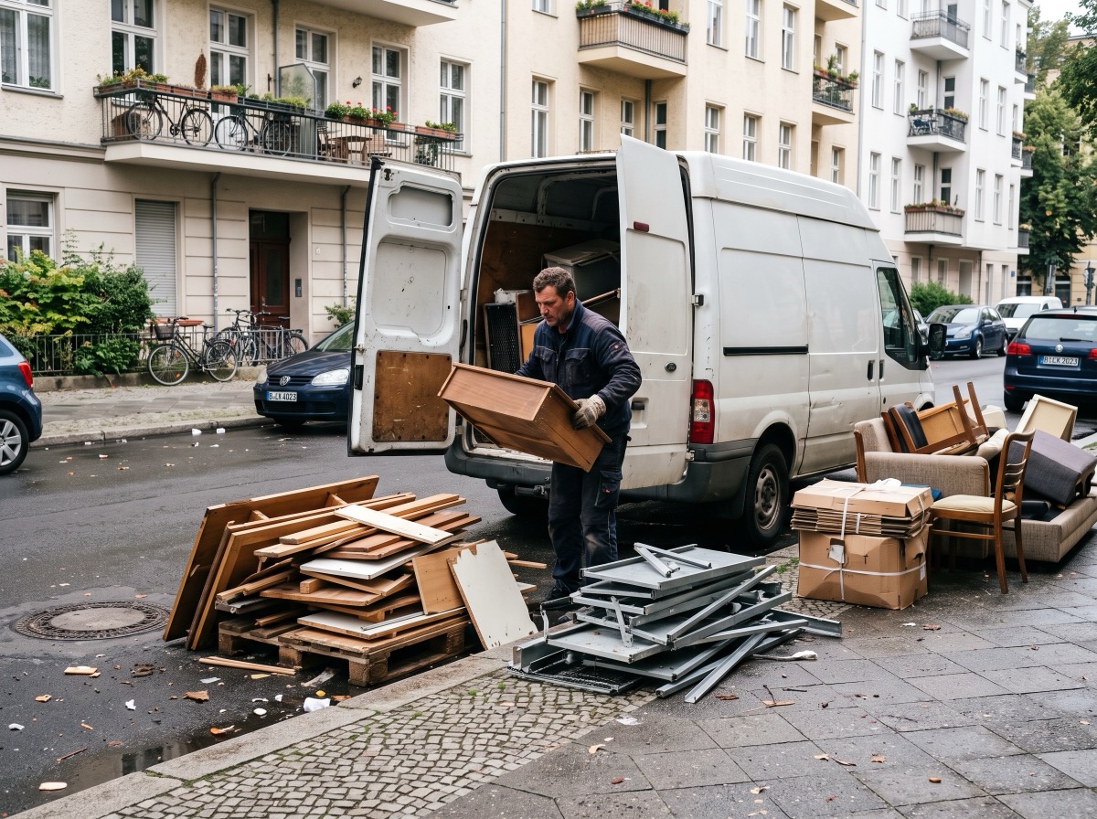 Entsorgung Berlin – fachgerechte Trennung und Verladung von Sperrmüll